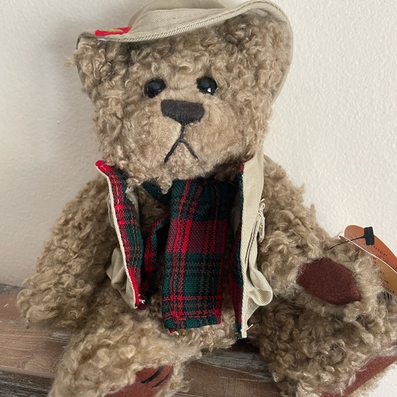 Teddy Bear The Brass Button Collectables TANNER Toy - Picture 2 of 11